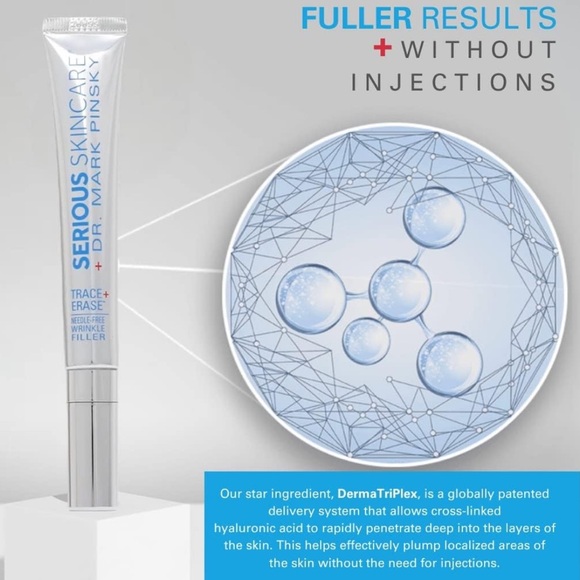 Wrinkle Filler Treatment w/ Hyaluronic Acid & Peptides - Picture 3 of 7